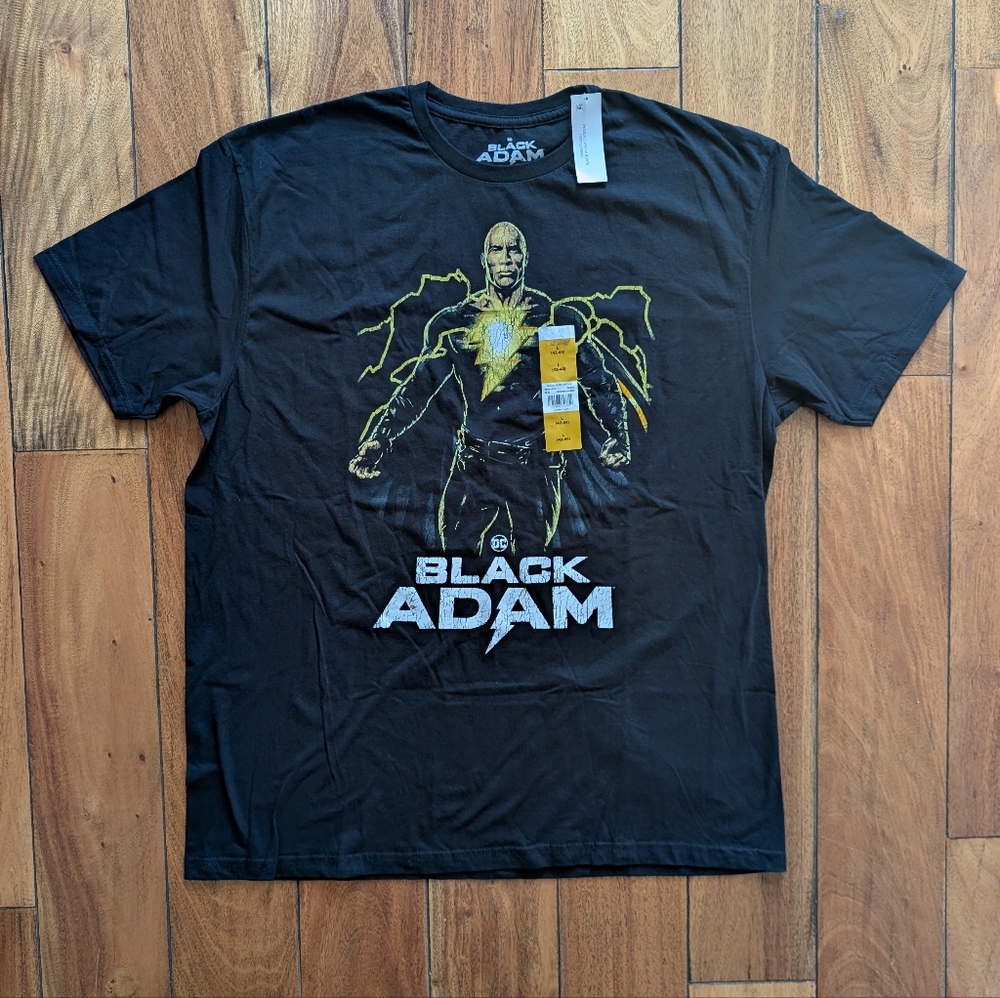 Black Adam DC Comics The Rock T-shirt (L)